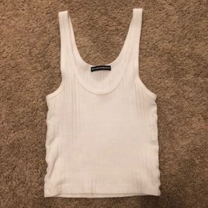 BRANDY MELVILLE FITTED CROP TOP
